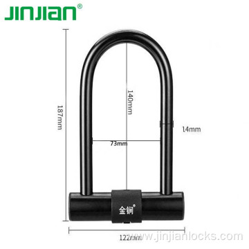 Anti-theft Bicycle U Lock with Mount Bracket